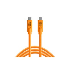 [당일출고] 테더툴즈 TetherPro USB-C to USB-C 4.6m 케이블 병행, 오렌지