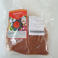 태국 레드커리 페이스트 매운커리 Red Curry Paste pack 300g, 1개