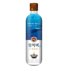 백설 참치액 순 더깔끔한맛, 500g, 6개