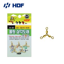 구짱낚시 해동 롤링 삼각도래(HA-887), 12호