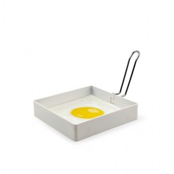 오믈렛 사각계란틀 토스트 하얀 테프론코팅 라쿠친 계란후라이 모양틀 요리틀, 1개