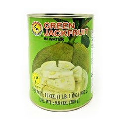 Green Jack Fruit in Water 그린 잭푸룻 인 워터, 482g, 1개