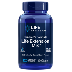 Life Extension Childrens Formula Life Extension Mix 천연 베리 맛 츄어블 정 120정, 1개
