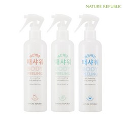 네이처리퍼블릭 매끈매끈 때 샤워 코튼 바디워시 머스크/파우더향, 250ml, 1개