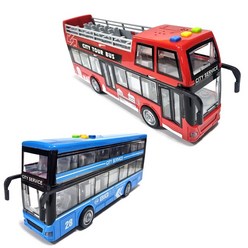 세계유통 후렉션 이층버스 2층오픈투어버스 관광버스, 레드
