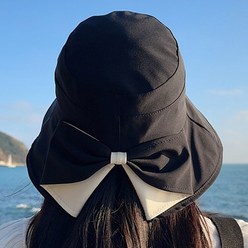 데이즈원 여성 여름 넓은챙 모자 햇빛가리개 벙거지 모자