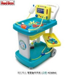 레드박스 병원놀이카트 역할놀이병원장난감 놀이세트, 단품