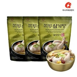 마니커 마니커에프앤지 녹두삼계탕 900g(3봉), 900g, 3개