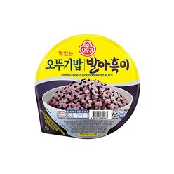 맛있는 오뚜기밥 발아흑미, 210g, 2개