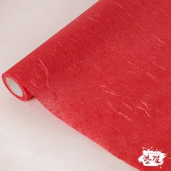 한결한지 국산한지 포장용 공예용 창호용 조명용 롤운용지20M 롤한지, 01운용롤지, 14.빨간색