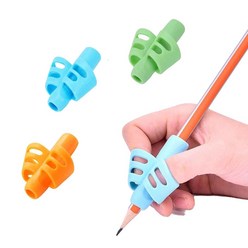 연필그립 연필 교정기 어린이 글씨 연습 3P, 1개, 연필교정기3P