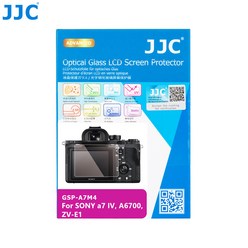 JJC 소니 A7C2 A7CR A7M4 6700 ZV-E1 9H 카메라 강화유리 액정보호필름 1매, 1개