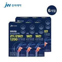 중외제약 편한관절 뮤코다당 단백 콘드로이친 1200 / 관절+연골+뼈건강을 한번에! [6개월] 유니바이오, 6개월, 60정