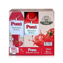 포미 토마토주스 착즙 100% 무설탕 무가당 트레이더스 코스트코, 6개, 750ml
