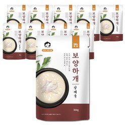 보양하개 삼계죽 강아지 보양식 국내산 영양간식, 닭, 100g, 1세트