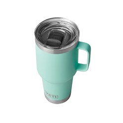 YETI 예티 램블러 20oz 591ml 트래블머그 텀블러, Seafoam, Seafoam