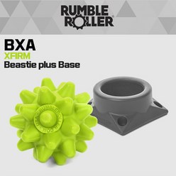 RumbleRoller 럼블롤러 펌 비스티 BXA Extra Firm Beastie Ball + Base, 그린