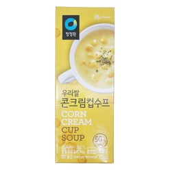 청정원 우리쌀 콘크림 컵수프, 60g, 1개입