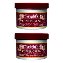 Wright's 라이츠 쿠퍼 황동 구리 클리너 크림 227g x 2개 / Wright's Copper Cream 8oz 2 Packs