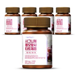 퍼펙토 시그니처 몽모랑시 타트체리, 120정, 5개