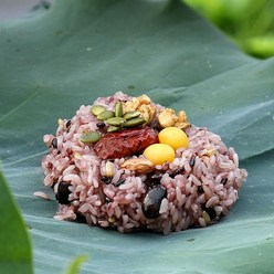 한식단 연식품명인 무농약 수제 영양연잎밥 220g 이상 x 5봉, 5개