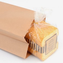 튀김 포장 종이봉투 튀김 감자 붕어빵 치킨 꽈배기 빵, 색상/사이즈, 중 - 화이트