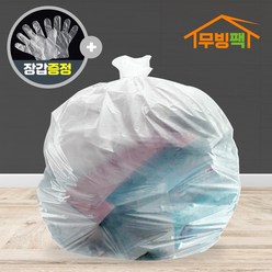 분리수거 재활용 쓰레기 비닐 봉투 20리터, 60리터(100장), 100개