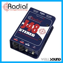 RADIAL J48 Stereo 래디알 액티브 다이렉트 DI 박스_리뷰쿠폰 증정