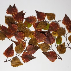 한소픈 가을 인테리어 소품 단풍잎 낙엽잎 은행잎 조화 추석 인테리어용품 계절 디스플레이소품 매장 장식품