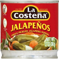 La Costena Whole Jalapeno 12-Ounce (Pack of 12) null, 1