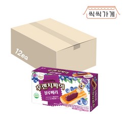 [씩씩가게] 후렌치파이 블루베리 192g x 12ea 한박스