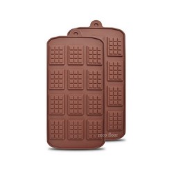 로로 초콜렛 몰드 베이킹 젤리 양캥 하트 사탕, E.미니 스퀘어 12구, 1개