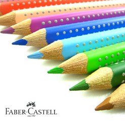Faber-Castell Jumbo Grip 파버카스텔 점보 그립 색연필 낱개, 43.(C.Blue)