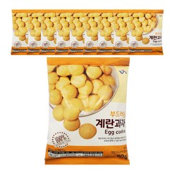 부드러운 계란과자 80gx10개, 10개, 80g