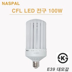 나스필 CFL LED 전구 100W (대모갈 E39), 주광색