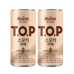 동서식품 맥심 TOP 스모키 라떼, 24개, 200ml
