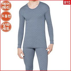 BYC 남자 베이직 삼중직 보온 내복 상하세트 0023