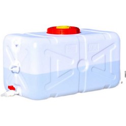 농업용물탱크 대용량수조 대용량식수통 대용량 150L, 흰색 원형 - 500kg
