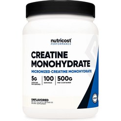 Nutricost 마이크로나이즈드 크레아틴 모노하이드레이트, 500g, 1개, 500g