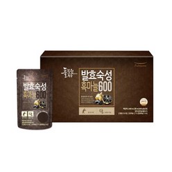 풀무원 건강즙 발효숙성 흑마늘600, 2400ml, 1개