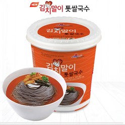 바다가득히 김치말이 톳 쌀국수 컵국수 컵라면 칼칼한 맛 간편식, 86g, 6개
