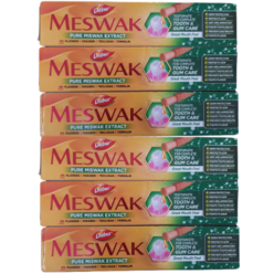 인도 다부르메즈왁치약(200g) Dabur Meswak Toothpaste(200g) 미즈왁추출물 천연허브치약 6box in 1set, 200g, 6개