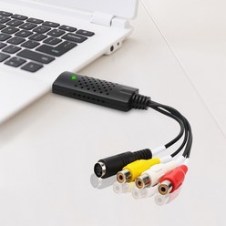 비디오테이프 변환 추억복원 VHS to Digital Converter USB 2.0 비디오 컨버터 캡처 카드 Box VCR TV-디지, 한개옵션0