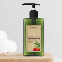 3l solution hair clinic Shampoo 쓰리엘 솔루션 샴푸 모발 두피관리, 500ml, 1개