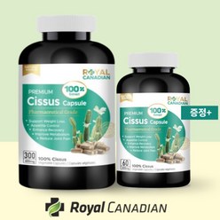 Royal Canadian Cissus 캐나다 로얄 캐네디언 프리미엄 100배 농축 시서스 알약 300캡슐+60캡슐, 300+60캡슐