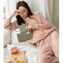 레디박스 홈웨어 따뜻한 기모 수면잠옷 파자마 상하세트
