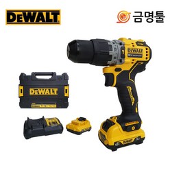 디월트 DCD706L2 충전햄머드릴 12V 3.0AH 2팩 BL모터 배터리잔량표시, 1개