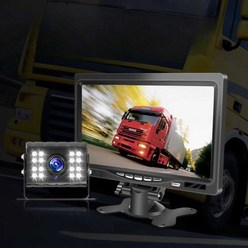 화물차 트럭용 블랙박스 전후방사이트 대형차 블박, 10.1HD인치2채널MP5+1080P렌즈x2