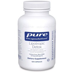 퓨어 인캡슐레이션 리포트로픽 디톡스 120캡슐 / Pure Encapsulations Lipotropic Detox 120 Capsules, 120정