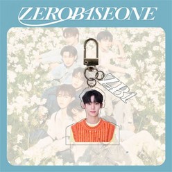 제로베이스원 제베원 키링 5CM ZB1 비공식 zerobaseone 굿즈 김규빈 석매튜 박건욱 김태래 김지웅 장하오 성한빈 한유진 리키, HanYuJin